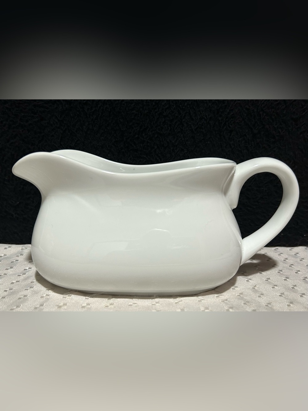Target Home White Porcelain China Gravy Boat